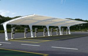 高安市膜结构停车棚