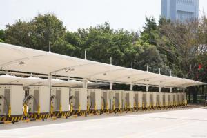 高安市膜结构停车棚