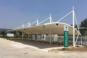 高安市膜结构停车棚